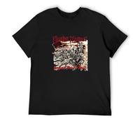 Bestial Warlust Vengeance War Till Death 1994 Album Cover T-Shirt Cotton Men Summer Fashion Black Tee XL