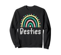 Bestie BFF Cuore Migliori Amiche Bestie Felpa