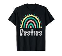 Bestie BFF Cuore Migliori Amiche Bestie Maglietta