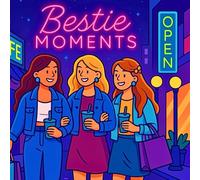 Bestie Moments Coloring Book for Kids Ages 6-12: 50 Heartwarming Scenes of Friendship & Fun for Creative Coloring and Relaxation