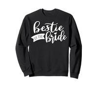 Bestie Of The Bride Carino Nuziale Nuziale Addio al nubilato Felpa