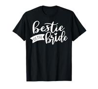 Bestie Of The Bride Carino Nuziale Nuziale Addio al nubilato Maglietta