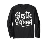 Bestie Squad - Corrispondenza Minimalista dell'amicizia dei Migliori Amici Maglia a Manica