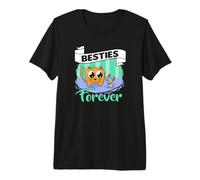 Besties Forever Amicizia con Gli Animali Maglietta Premium
