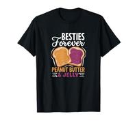 Besties Forever - Burro di Arachidi e Gelatina, per Migliori Amici Maglietta