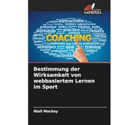 Bestimmung der Wirksamkeit von webbasiertem Lernen im Sport