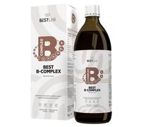 BestLab Best B-Complex Liquido 500 ml Vitamine B1 B2 B4 B5 B8 Acido Folico