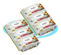 BESTLINE Salviette umidificate, cura e idratazione profonda, fibre ultra morbide, ideali per pelli sensibili, profumi freschi (oliva, 6 confezioni da 120 pezzi)