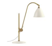 Gubi BL1 Lampada da tavolo, ottone/bianco opaco