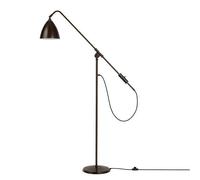 Gubi BL4 Lampada da terra, nero/nero