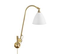 Bestlite BL6 Applique Bianco Opaco E Ottone