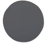 Bestlivings Federa per cuscino Ellen 40 cm, rotonda, senza imbottitura, colore antracite - grigio scuro