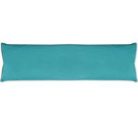 Bestlivings Federa per cuscino per chi dorme sul fianco con imbottitura, comoda e avvolgente disponibile in diverse misure (circa 40x140 cm / Turchese - Petrolio)
