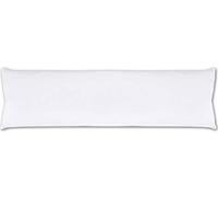 Bestlivings Federa per cuscino per chi dorme sul fianco con imbottitura, cuscino ergonomico, comodo e avvolgente disponibile in varie misure (circa 40x140 cm / bianco - bianco neve)