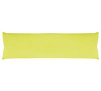 Bestlivings Federa per cuscino per chi dorme sul fianco con imbottitura, cuscino ergonomico, comodo e avvolgente disponibile in molti colori (circa 40x140cm / verde - verde oliva)