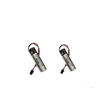 Bestome Batteria di ricambio compatibile con 2 pezzi Mitsubishi M70 System ER6VC119A ER6VC119B PLC 3.6V 2000mAh