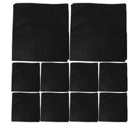 BESTOMZ 10 Pezzi Sacca Interna per Zaino Cpe Nera Ultraleggera Outdoor | Sacchi a Pelo, Riduce L'ingombro, Protegge Abiti ed Elettronica, per Trekking e Pioggia