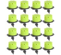 BESTOMZ 100 Pezzi Gocciolatori per Irrigazione Regolabili 0-70 L/h in Pp Resistenti per Piante in Ambienti da Giardinaggio e Vivai Adattatore 4mm