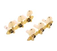 BESTOMZ 2 Pezzi Accordatori per Chitarra Acustica in Lega di Zinco, Meccaniche Bloccaggio per Corde, Manopole Leggere per Chitarra Classica, Elettrica e Basso, Adatti a Musicisti