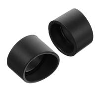 BESTOMZ 2 Pezzi Copertura Oculare in Gomma per Microscopio, Protezione Occhi e Messa a Fuoco per Oculari di Microscopio Stereo e Angolo Ampio, Nero