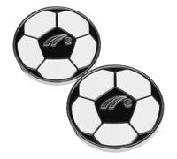 BESTOMZ 2 Pezzi Moneta Flip Arbitro Calcio in Metallo Portatile per | Uso per Varie Discipline, Design Multifunzionale, Leggero da Trasportare