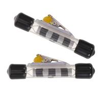 BESTOMZ 2 Pezzi Reel Invisibile, Mini Clip-on in Ferro e Plastica Nero | Accessori da Illusionista, Design Compatto a Bassa Riflessione, per Oggetti Piccoli, Strada e Luoghi Affollati