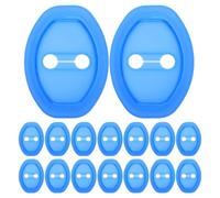 BESTOMZ 20 Pezzi Copertura Protettiva Resistente a Graffi e Intemperie per Serratura Porta Gomma Blu Accessorio la Maggior Parte dei Veicoli