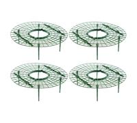 BESTOMZ 4 Pezzi Supporto per Fragole e Sostegno Piante in Plastica Verde, per Piante Rampicanti, Balcone e Orto, Crea Un Buon Ambiente di Crescita, Pratico