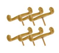 BESTOMZ 6 Pezzi Piedini Poggiaspalla per Violino 1/2-3/4-4/4, Cuscinetto in Gomma Staccabile per Comfort Spalla, Accessori Ricambio Stabili per Violinisti Principianti e