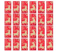 BESTOMZ 60 Pezzi Buste Rosse Vietnamite 2027 Anno della Capra in Carta