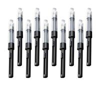 BESTOMZ Assorbitore di Inchiostro in Plastica 20 Pezzi per Penna Stilografica, Dispositivo Compatto e Leggero Nero, Accessorio Essenziale per Scuola e Ufficio