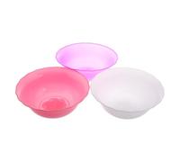 BESTOMZ Bacinella la Pulizia del Viso in Plastica, Lavabo Piccolo per Spa e Domestico, Vaschetta Multifunzione per Lavaggio Mani e Viso, Set 3 Pezzi