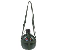 BESTOMZ Borraccia Militare Resistente e Portatile da Escursionismo in Alluminio da 1l Design Pratico per Campeggio e Attività All'aperto