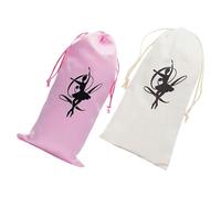 BESTOMZ Borsa da Viaggio per Scarpe da Ballo Coulisse Regolabile e Protezione Interna per Allenamento e Competizione