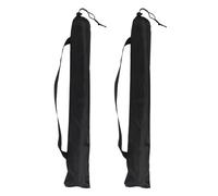 BESTOMZ Borsa per Mazze da Baseball 65 Cm Set 2 Pezzi Tracolla Regolabile e Manico, Custodia Compatta per Bastoni da Trekking e Attrezzatura Sportiva da Softball, Leggera e