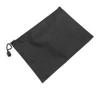 BESTOMZ Borsa Portadocumenti Oxford 18x24 Cm Cerniera e Anello, Custodia Zip Resistente per Studenti e Ufficio, Sacchetto Porta File Blu Scuro