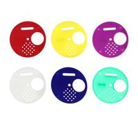 BESTOMZ Cancello d'Ingresso Rotondo in Plastica per Arnia, 36 Pezzi, Prese d'Aria per Alveari, Strumento per Apicoltori, Gestione Colonie Api Colore Casuale