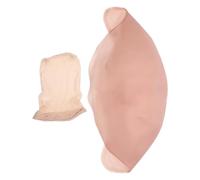 BESTOMZ Cappello Calvo in Silicone per Cosplay e Feste, Copricapo Khaki Copre Facilmente i Chioma, Adatto e Adulti, per Costumi e Spettacoli Teatrali