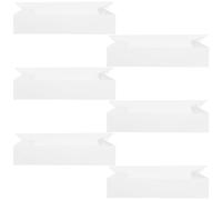 BESTOMZ Carte di Classificazione per Diamanti e Gemme 6 Pezzi Materiale Antiriflesso Pieghevoli in Carta Bianca Strumento Portatile per Identificazione in Laboratorio