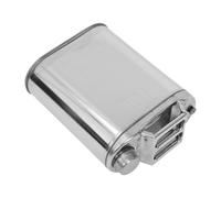 BESTOMZ Contenitore in Acciaio Inox 10 con Coperchio e Manico | Design senza Giunture, Beccuccio Flessibile con Valvola di Sfiato, per Riserva D’acqua e Stoccaggio in Garage
