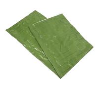 BESTOMZ Coperta Termica da Campeggio Emergenza Esterna Argento PE | Ripiegabile e Compatta, Trattiene il Calore, per Escursioni, Corpo Umano, Parabrezza