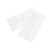 BESTOMZ Copertura dell'Interruttore di Sicurezza Antincendio in Vetro Trasparente Set da 2 Unità per Allarme Urgente Sensore di Rottura Vetro, Sostituzione Pannello Manuale per Protezione