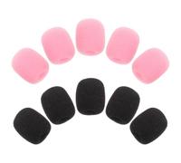BESTOMZ Coperture in Schiuma Protezione Mic in Schiuma Morbida Antirumore per Microfono Auricolare 30 Pezzi per Conferenze e Canto