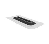 BESTOMZ Fin Box Paddle Board Gonfiabile Bianco in PVC, Supporto Pinna per Tavola da Surf, Compatibile con Tavole SUP e Longboard, per Installazione Rapida e Protezione Tavola
