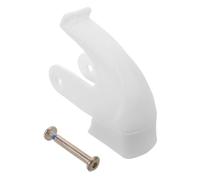 BESTOMZ Freno Posteriore per Pattini a Rotelle e Roller, Bianco | Plastica con Imbottitura Ispessita, Riduce la Distanza di Arresto, per Principianti e Sport All'aperto
