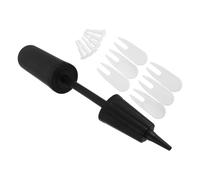 BESTOMZ Kit di Accessori per Palla Yoga con Pompa Manuale e Adattatori | Palla da Esercizio e Galleggiante, Plastico Compatto e Portatile, Compatibilità, Anti Perdita