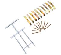 BESTOMZ Kit di Riparazione e Sicurezza Contro Rischi per Acciaio Scatola Elettrica Supporto Stabile per Prese e Interruttori per Uso Domestico e Commerciale
