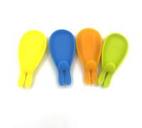 BESTOMZ Marcatori per Bicchieri Non Scivolosi e Divertenti in Silicone a Forma di Coniglio 3 Pezzi Identificatore di Calici Unico e Creativo Colore Casuale per Feste