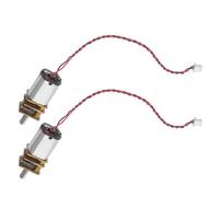 BESTOMZ Micro Motore di Riduzione 35rpm 3v in Metallo, 2 Pezzi | Doppia Confezione, Coppia Elevata e Uscita Stabile, per Auto Rc e Progetti Fai
