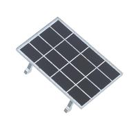BESTOMZ Modello Solare Fotovoltaico per Plastico Nero Assemblaggio Manuale, per Esposizioni in Ufficio e Casa, Favorisce dello Spazio